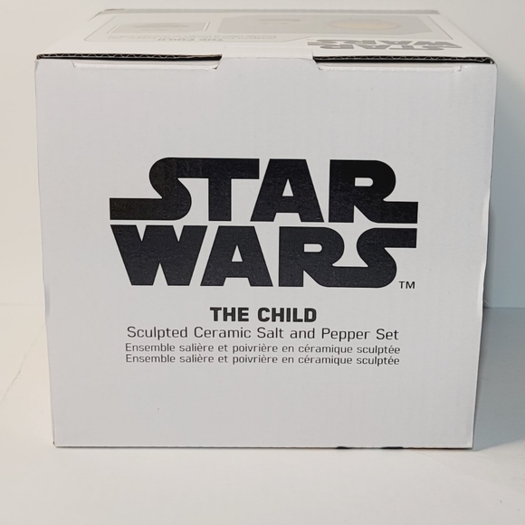 COPY - Star Wars, The Mandalorian, The Child Sculpted Ceramic Salt & Pepper Set… - Picture 5 of 6